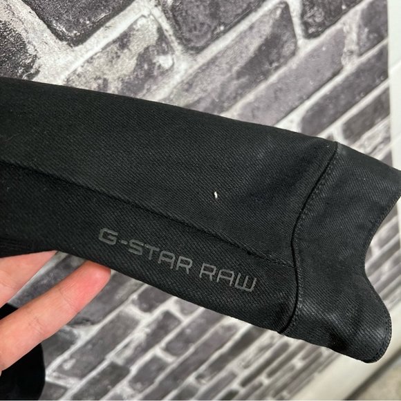 NWT GStar Raw women’s 3D Arc Denim Pilot Jacket - Size S - Picture 11 of 14